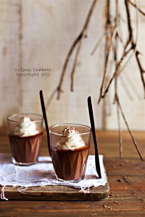 cooking  love puding coklat cincau