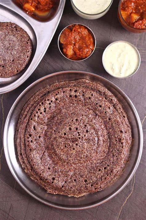 RAGI DOSA | RAAGI DOSA | HOW TO MAKE RAGI DOSA BATTER - Cook with Kushi