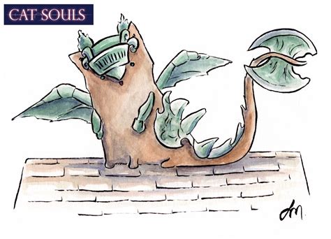 Gargoyle Cat : r/KawaiiDarkSouls