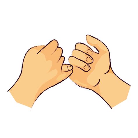 pinky promise as a symbol of friendship 23330385 PNG