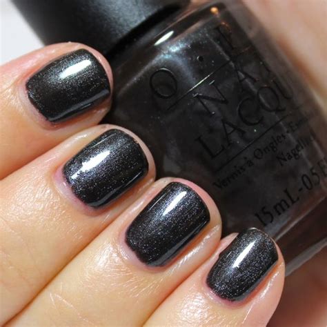 opi black satin swatch scarlet beauty