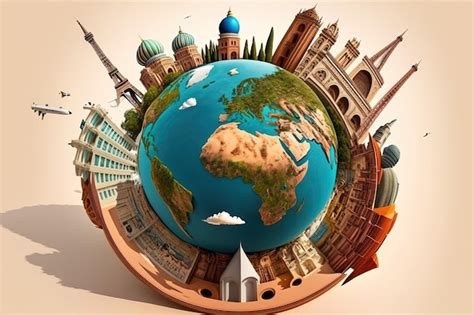 Всемирно известные достопримечательности можно найти на маленькой ...