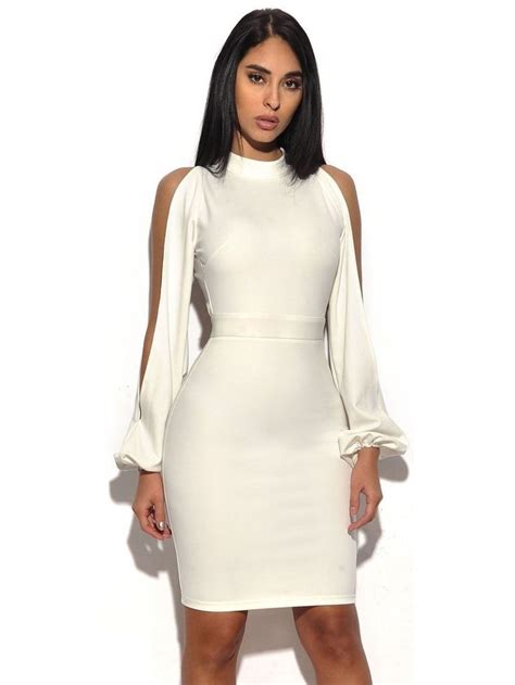 Pin by Danijela on halhina bela | Official dresses, Dress, White ...