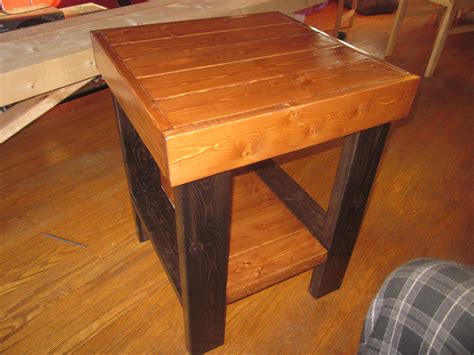 Ana White End Table With Drawer at Edward Diaz blog
