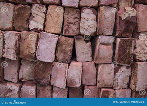 building construction material brick blocks  industrial abstract