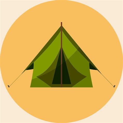 premium vector vector tent