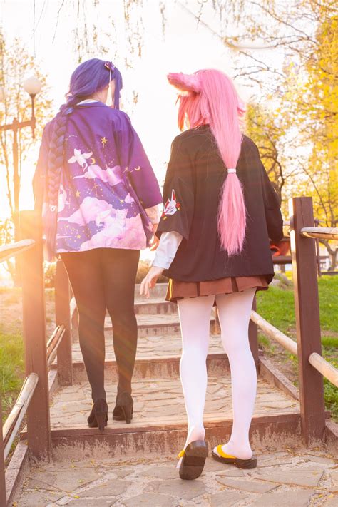 FREE FANSLY * Elune_cosplay on Twitter: "@Hina_Hagane @Murrning_Glow 💜💕