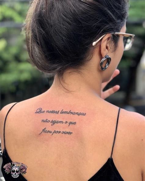 Frases Para Escrever Nas Costas - Frase na Costas Tattoo | Frases para mae tatuagem, Frases para tatuagem ...