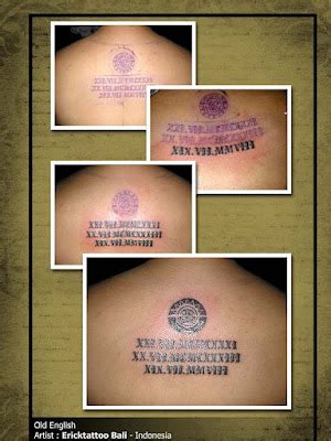 insurance tattoo design  english tattoo letter