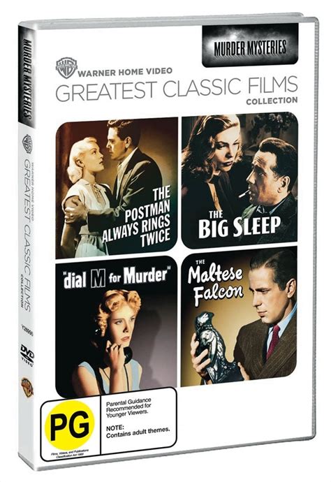 Buy Murder Mysteries - Greatest Classic Films Collection on DVD | Sanity