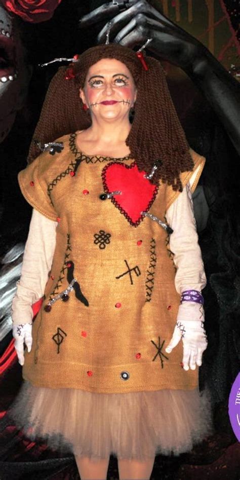 Voodoo Doll Costume | Doll costume, Voodoo doll costume, Christmas sweaters