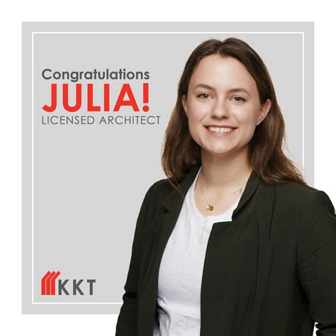 Ethos - Congratulations to Julia Mauk on becoming a licensed architect