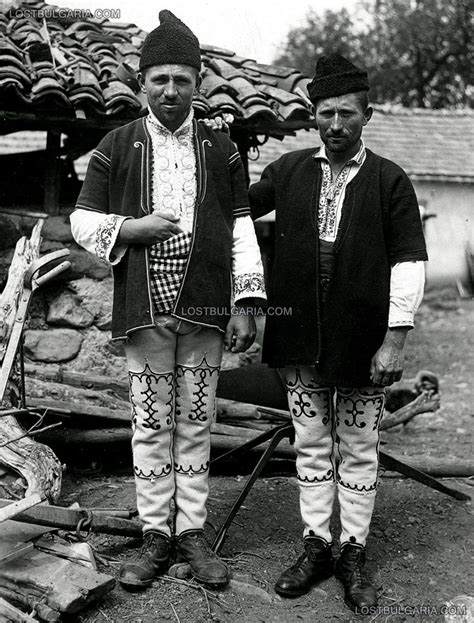 Мъжки носии | Folk costume, The past, Folk