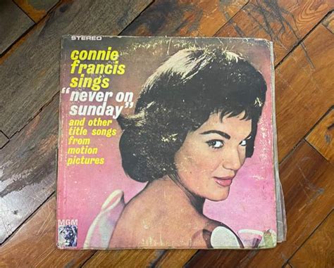 CONNIE FRANCIS SINGS NEVER ON SUNDAY FROM MOTION PICTURES - Philippines ...