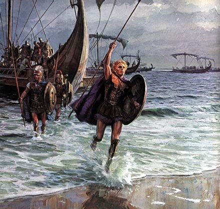 A MITOLOGIA NA HISTÓRIA: A Mitologia Grega - Os Mirmidões.