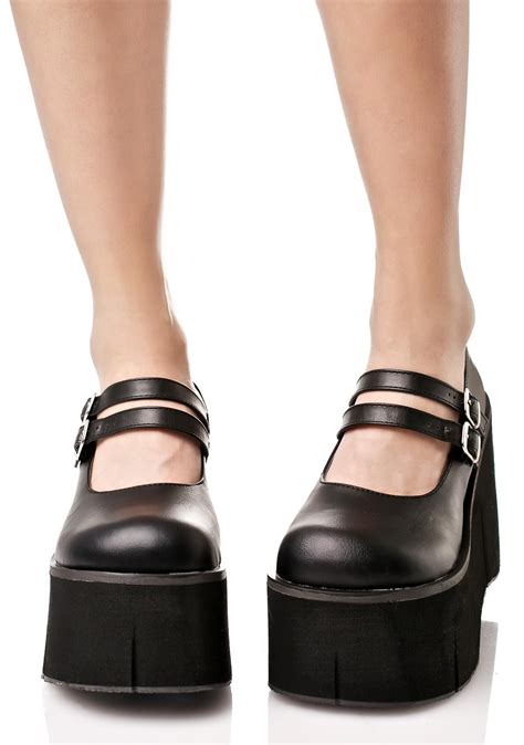 Platform Mary Janes