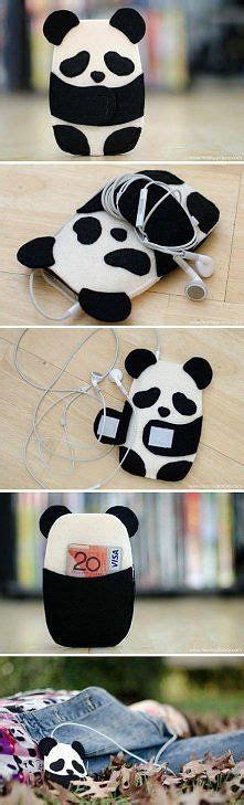 panda :) na DIY - Zszywka.pl | Felt diy, Felt crafts, Diy sewing