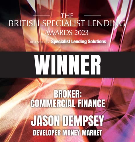broker commercial finance award winner  jason developer