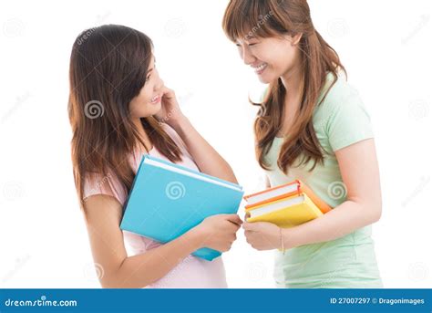 Student friends stock image. Image of friendship, lovely - 27007297