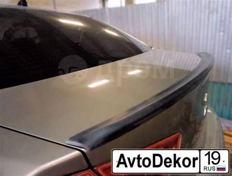 Купить Лип спойлер "лезвие" на Mitsubishi Lancer X (Мицубиси Лансер 10 ...