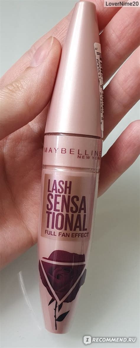 Тушь для ресниц MAYBELLINE Lash sensational roses of New York - «Моя ...