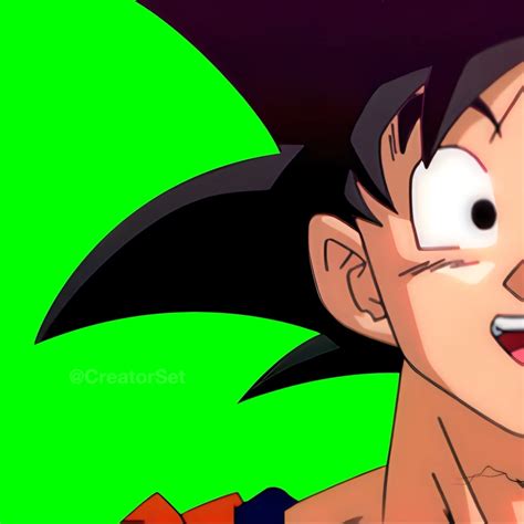 meme template goku stare meme green screen spider verse prowler