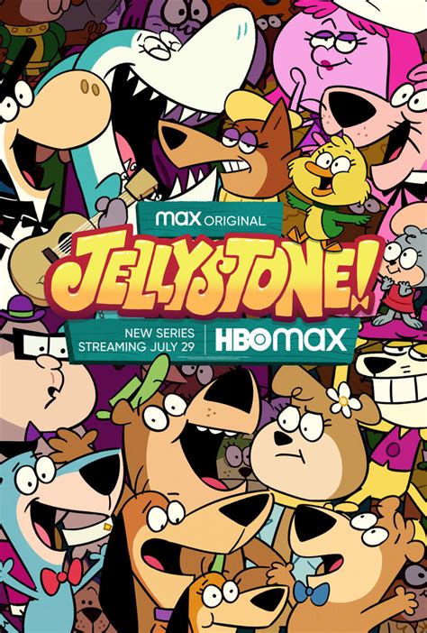 Yogi Bear Reboot Show Jellystone Gets New Poster Packed With Cartoon Favorites - GameSpot