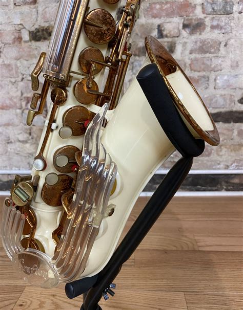 grafton acrylic alto saxophone  amazing original condition  full