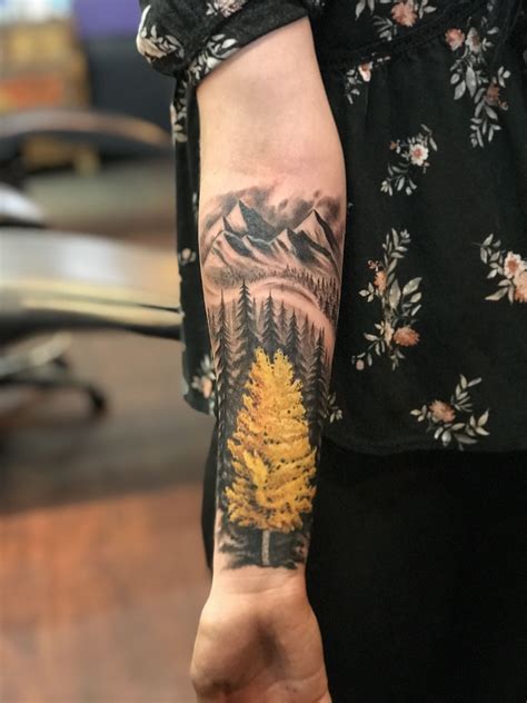 forest tattoo sleeve 4