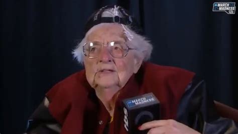 Sister Jean explains why she was rocking the backwards hat