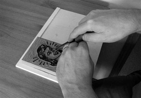 Printing on Linoleum | Linoleum print, Letterpress, Linocut tutorial