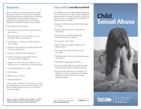 Child Sexual Abuse - Texas Association Against Sexual Assault