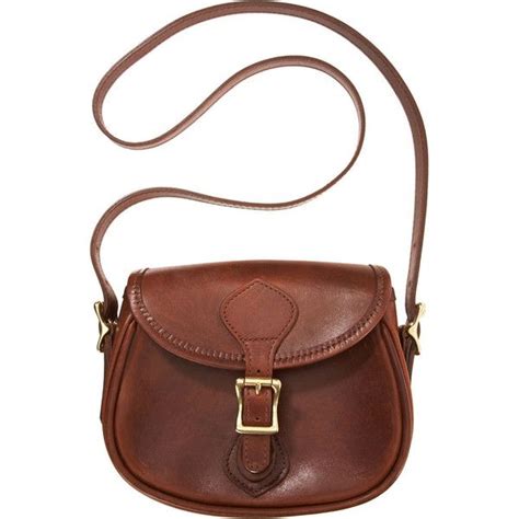 classic brown leather shoulder bag