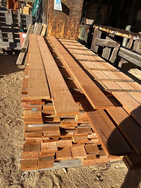 Rough Sawn Clear 1x6 | G&B Quality Cedar
