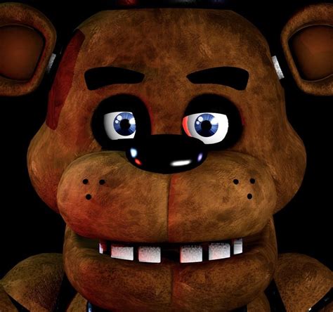 Freddy Up close test : fivenightsatfreddys