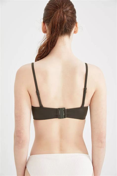 Buy DeFacto Strapless Bikini Top with Detachable Straps Online | ZALORA