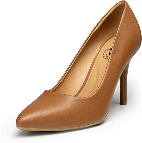 amazoncom trary womens high heel dress pump pointed toe shoe