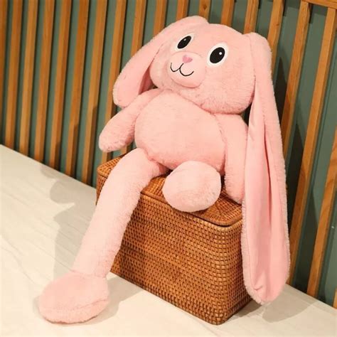 Мягкая игрушка подушка My Kigu Зайчик Тягучка Антистресс Плюшевая ...