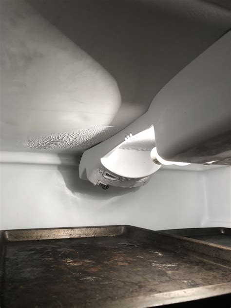 Why does my refrigerator do this? The condensation is on every shelf. I