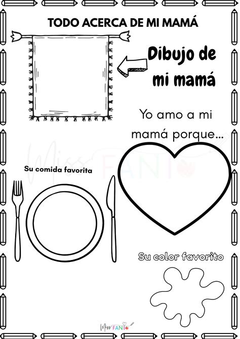 Fichas de trabajo todo sobre mi mamá (1) - Orientación Andújar