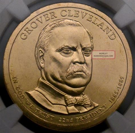 2012 P $1 Grover Cleveland 1st Term Ngc Ms66