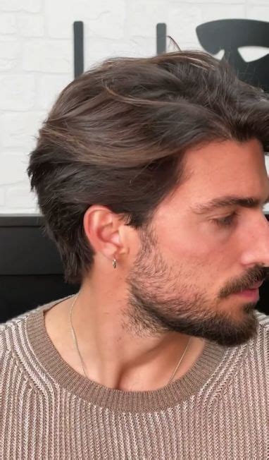 Box braid crochet hair | Cabelo masculino franja longa, Penteados de ...