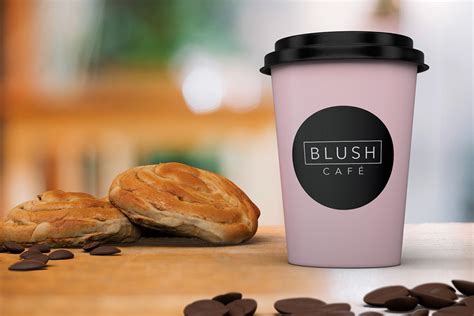 Blush Cafe on Behance