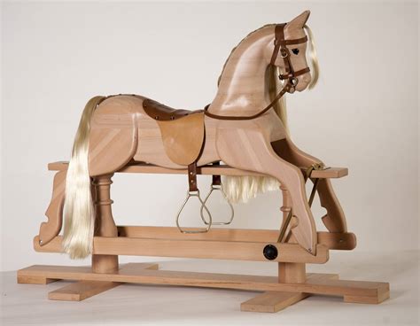 Wood & Horse: Лошадка-качалка деревянная