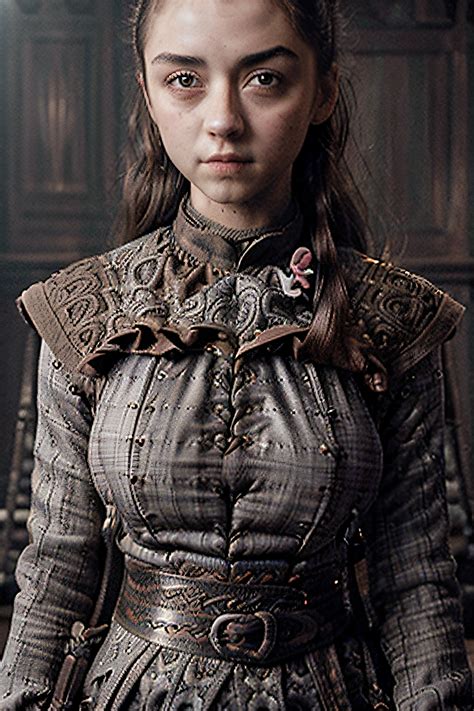 Arafed woman in a medieval dress standing in a room - SeaArt AI