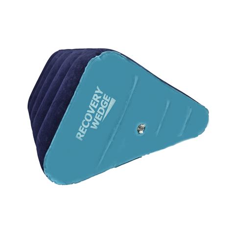 Leg Elevation Pillow by Recovery Wedge, Inflatable Wedge Pillow for