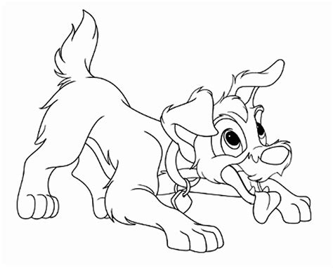 Lady and the Tramp Coloring Pages - Best Coloring Pages For Kids