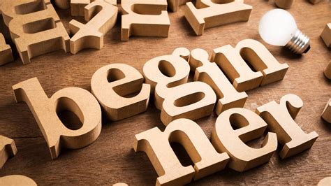 How to be a beginner