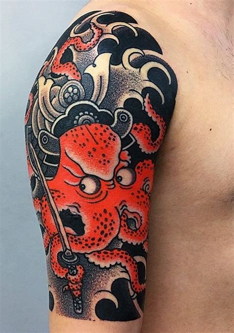 20+ Japanese Octopus Tattoo Ideas