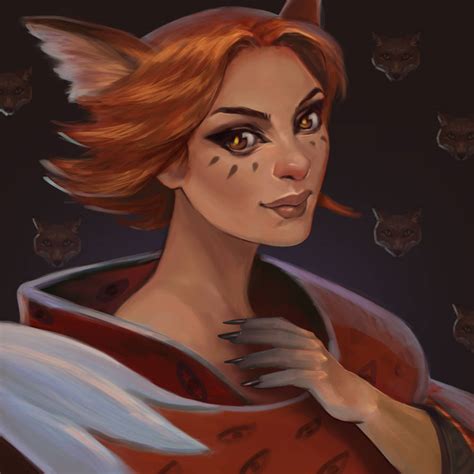 A kumiho by LeksaArt on DeviantArt